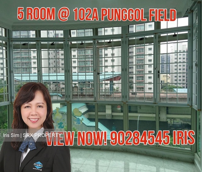 Blk 102A Punggol Field (Punggol), HDB 5 Rooms #180246182